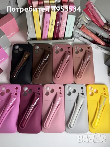 Rhode калъф + Rhode гланц за iPhone | Rhode Case + Lip Gloss оригинални Всички модели и цветове, снимка 8 - Калъфи, кейсове - 56138589