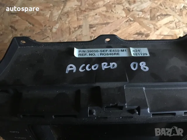GPS навигация. CD плеър / Мултимедия Honda Accord VII 2002-2008, ОЕМ 39050-SEF-E430-M1. , снимка 2 - Части - 49399296