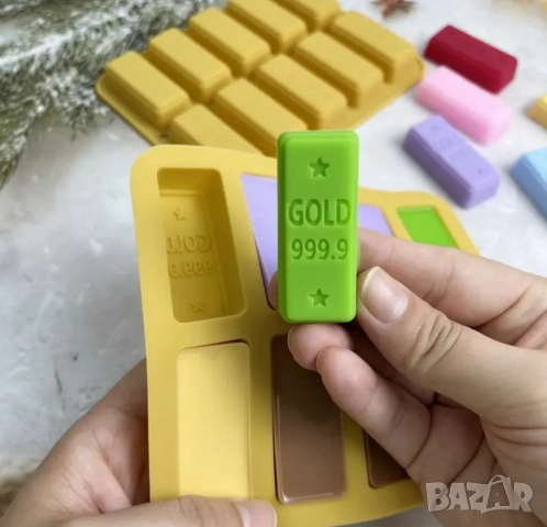 Силиконов молд кюлчета злато , снимка 2 - Форми - 52325622