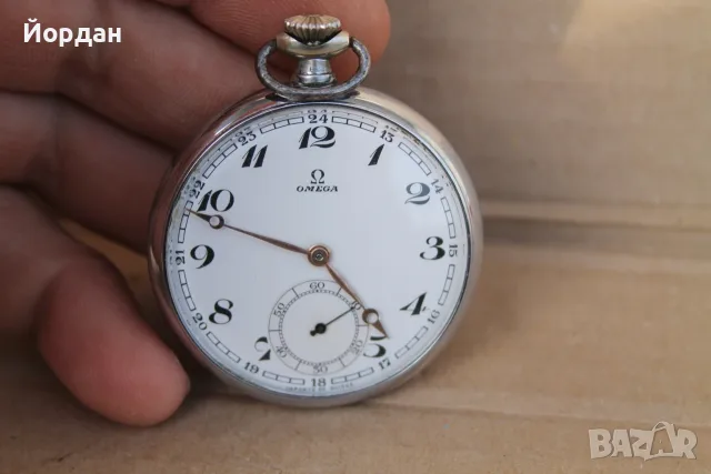 Джобен часовник Омега/Omega , снимка 10 - Джобни - 56259650