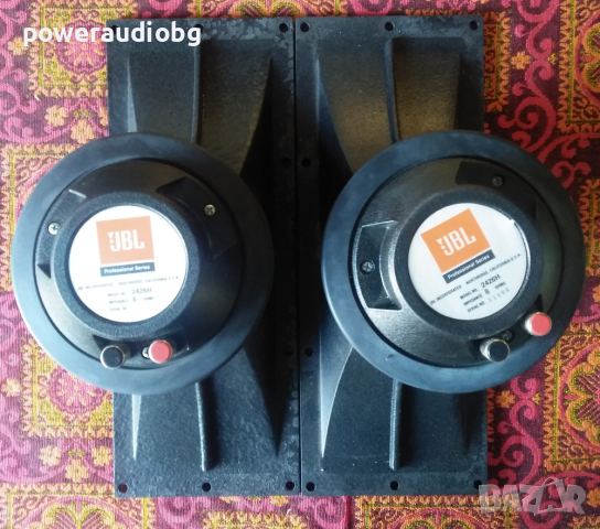 Продавам профи говорители/драйвери JBL 2426H - 8 OHM - 2бр и рупори JBL 2370A - 2бр, снимка 3 - Тонколони - 36152831