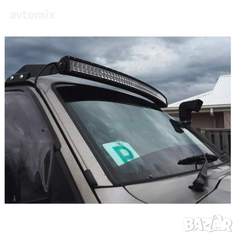 Комплект стойки за извит LED диоден бар, с крепежни скоби, снимка 3 - Аксесоари и консумативи - 52466376