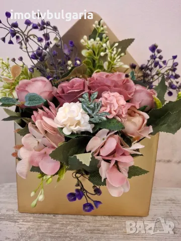 Уникални букети и сувенири с вечни цветя, снимка 1