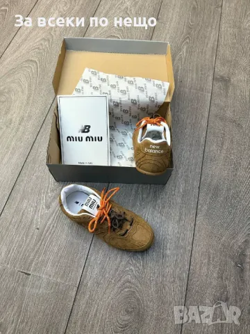 Miu Miu Дамски Маратонки👟Дамски Спортни Обувки Миу Миу - Налични Различни Цветове Код E216, снимка 5 - Маратонки - 50411316