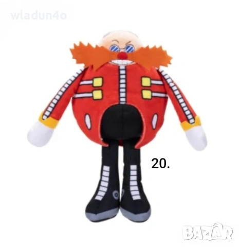 Нови модели СОНИК/SONIC герои-7е, снимка 9 - Плюшени играчки - 44198183