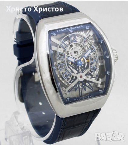 Мъжки луксозен часовник Franck Muller Yachting, снимка 2 - Мъжки - 41638620