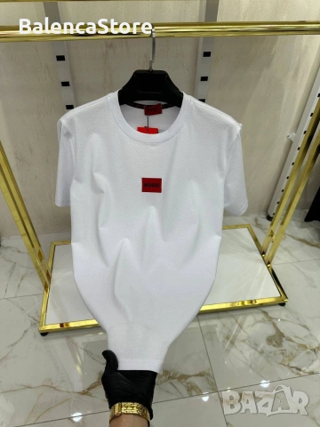 Мъжка тениска HUGO, снимка 4 - Тениски - 53304125