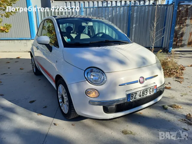 FIAT 500 1.2 бензин, снимка 1 - Автомобили и джипове - 47984612