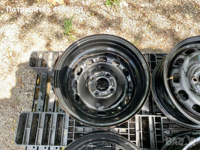 4бр.Оригинални железни джанти 14цола 4x108 за Ford Fiesta,Focus,Ka,Fusion, снимка 8 - Гуми и джанти - 51808307