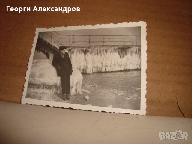 ЗАМРЪЗВАНЕ на МОСТИКА в БУРГАС Много СТАРА ФОТОГРАФИЯ - RRR, снимка 5 - Колекции - 35900307