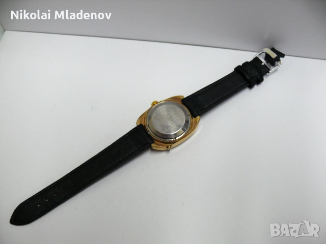 Съветски Позлатен Полет/POLJOT Автоматичен Мъжки ръчен часовник, работещ, снимка 8 - Мъжки - 51947183