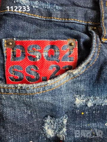 Къси дънки Dsquared2 Боб Марли, снимка 7 - Къси панталони - 55709016