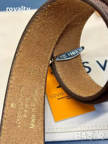 Louis Vuitton колани естествена кожа , снимка 7 - Колани - 49235422