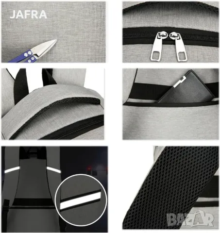 Раница с Хладилно Отделение и ПОДАРЪК Охладителни Пълнители и Компактни Прибори за Хранене, снимка 7 - Раници - 48646280