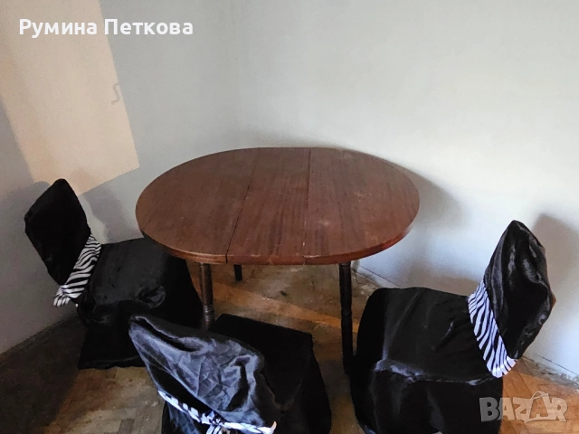 трапезна и холна маси общо 100 лв , снимка 3 - Маси - 51954538