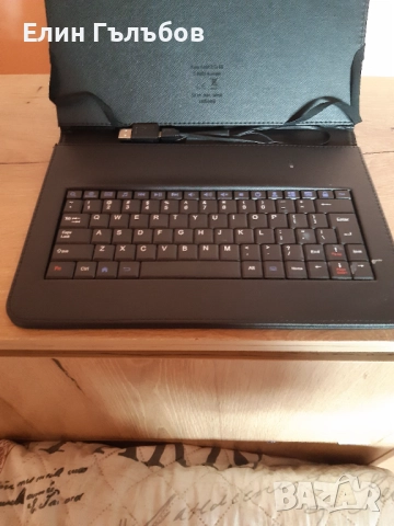 Калъф (кожен) за таблет с клавиатура, снимка 3 - Таблети - 52376344