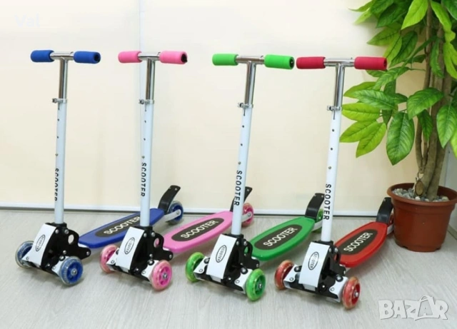Детски скутер с възможност за регулиране на височината, снимка 14 - Скутери и тротинетки - 53665367