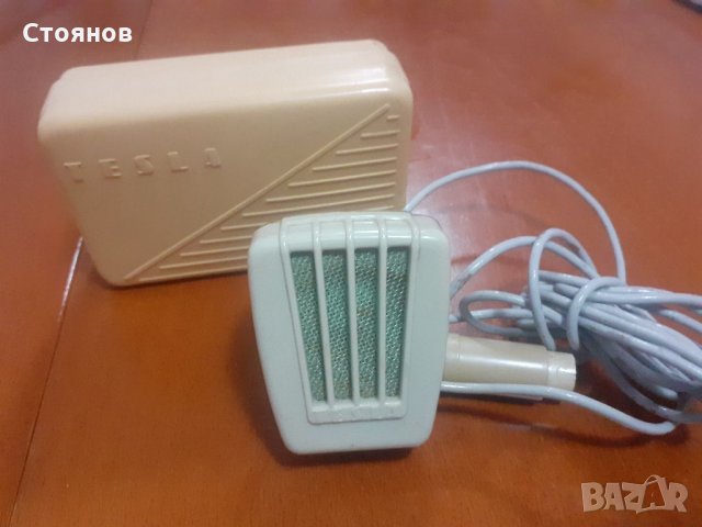Ретро микрофони TESLA AMD-103,106,T16 ITALY, снимка 4 - Микрофони - 35708806