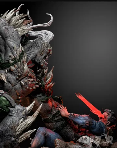2× DC Doomsday Custom Statues – Doomsday vs Superman Diorama + Solo Statue
, снимка 5 - Списания и комикси - 44689171