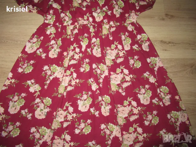 МНОГО КРАСИВА ЕЛЕГАНТНА РОКЛЯ--4XL номер, снимка 6 - Рокли - 49641705