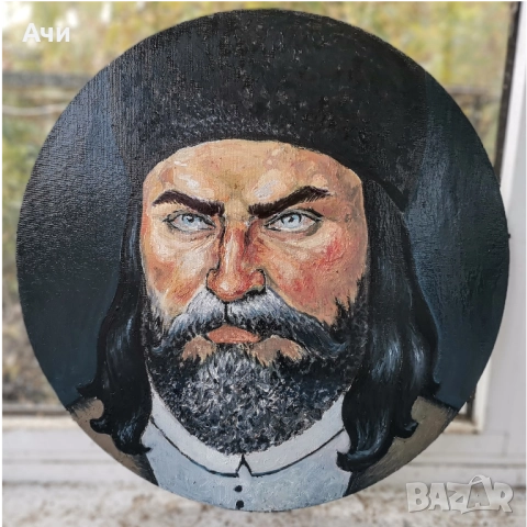 Портрет на Вълчан Войвода 40х40 см.