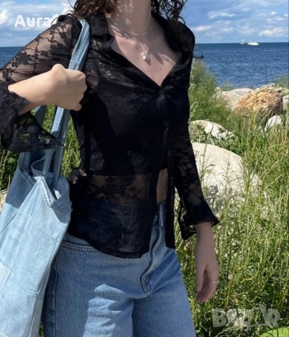 Stradivarius Lace blouse