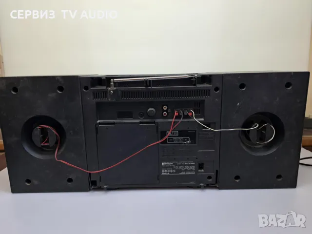 Касетофон Hitachi MS-W560E, снимка 2 - Радиокасетофони, транзистори - 50374280