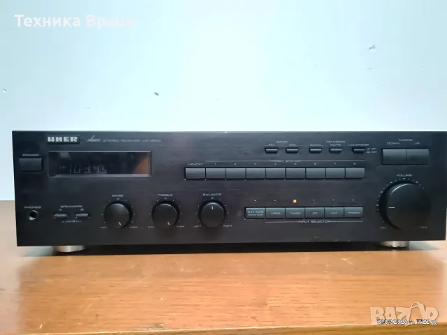 Стерео ресивър UHER UR-3500 Classic. Изпращам видео. 