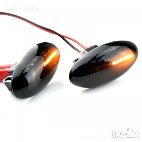 мигачи ситроен пежо за калник мигачи Peugeot 307 206 207 407 107 607 Citroen C1 C2 C3 C5, снимка 6 - Части - 35688332