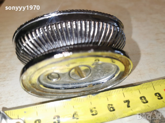 МЕТАЛНА МАСИВНА ЗАПАЛКА ОТ ГЕРМАНИЯ 1502261808LCHERY1, снимка 6 - Антикварни и старинни предмети - 53486826