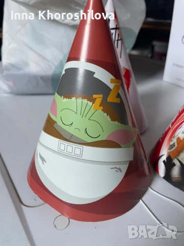 Комплект аксесоари за парти Star Wars мнотоцветен, снимка 5 - Декорация - 51258015