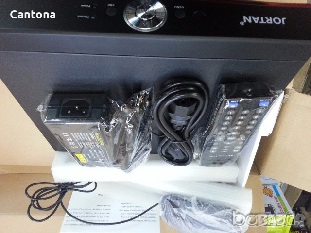Пълен комплект JORTAN 4 броя AHD дигитални камери с висока резолюция + DVR + кабели и захранване, снимка 3 - Комплекти за видеонаблюдение - 36200320