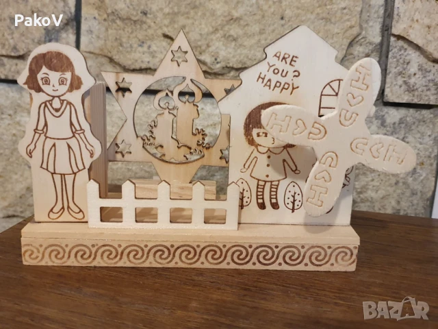 Дървена музикална игра “Щастливо момиче”, снимка 2 - Музикални играчки - 51204799