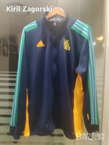 Спортно горнище Adidas, XL, Climalite, снимка 2 - Суичъри - 52687840