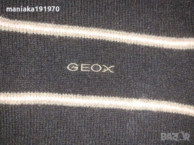 GEOX knit man (XL) мъжки вълнен пуловер, снимка 4 - Пуловери - 44269254