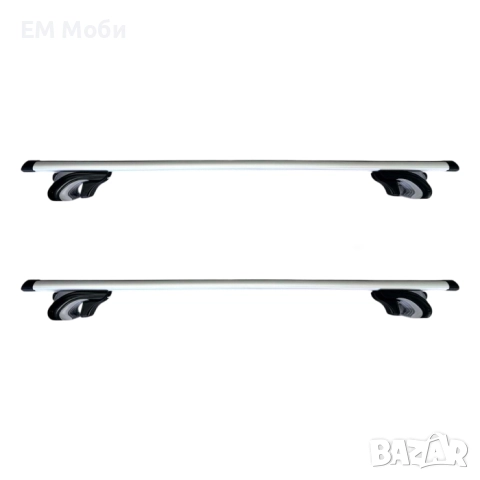 Алуминиеви напречни греди багажник за автомобил стандартен рейлинг