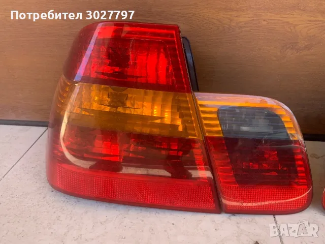 Оригинални стопове БМВ Е46 седан фейслифт стоп ляв десен М пакет оптика, снимка 4 - Части - 48622134