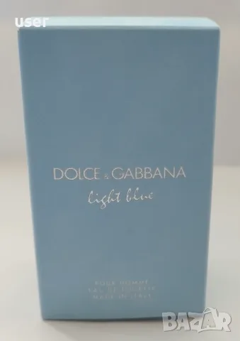 100% Оригинален чисто-нов Dolce & Gabbana Light Blue за мъже EDT x 100 ml.  , снимка 5 - Мъжки парфюми - 55857801