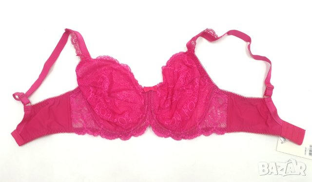 Сутиен цвят циклама с меки чашки Sawren 75G, снимка 2 - Бельо - 41619206