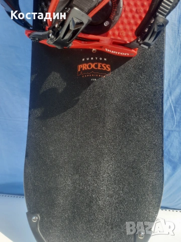 Сноуборд BURTON PROCESS EXPERIENCE  159см.с автомати , снимка 5 - Зимни спортове - 53623784