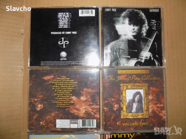 Компакт дискове на-Jimmy Page–Outrider/Collection/Everything I Do Is Wrong/It's A Bloody Lif, снимка 9 - CD дискове - 39331239