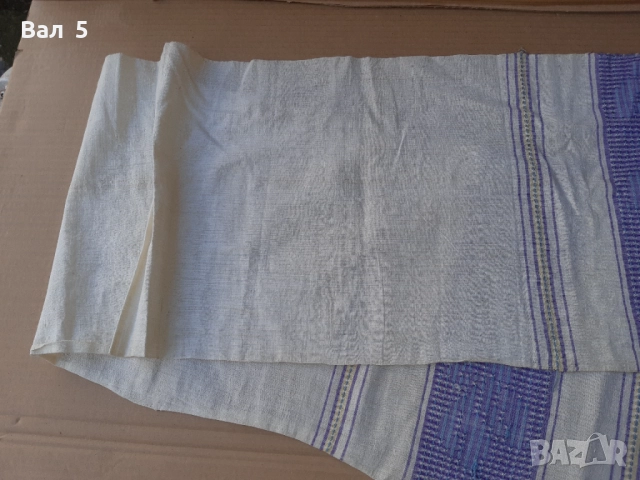 Автентичен тъкан кенарен месал с дантела , обредна кърпа, снимка 3 - Антикварни и старинни предмети - 52248994