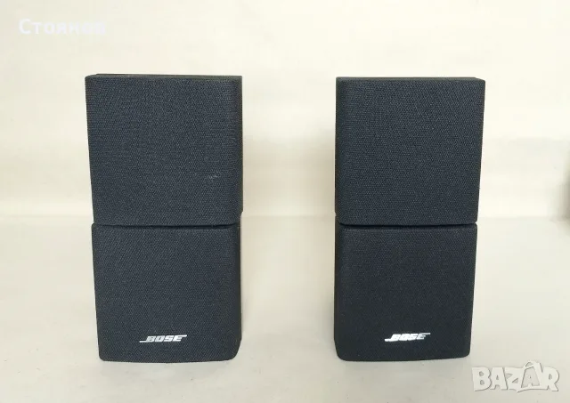 Чифт оригинални черни колонки BOSE Double Cube, снимка 4 - Тонколони - 56102855