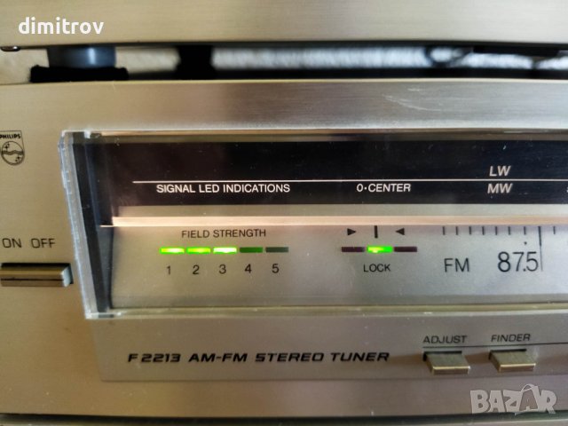 PhilipsF-2213, снимка 3 - Ресийвъри, усилватели, смесителни пултове - 40141942