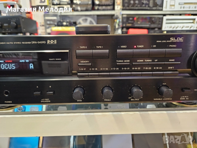 Ресийвър DENON DRA-545RD с оригинално дистанционно. Precision Audio Component , снимка 4 - Ресийвъри, усилватели, смесителни пултове - 52401309