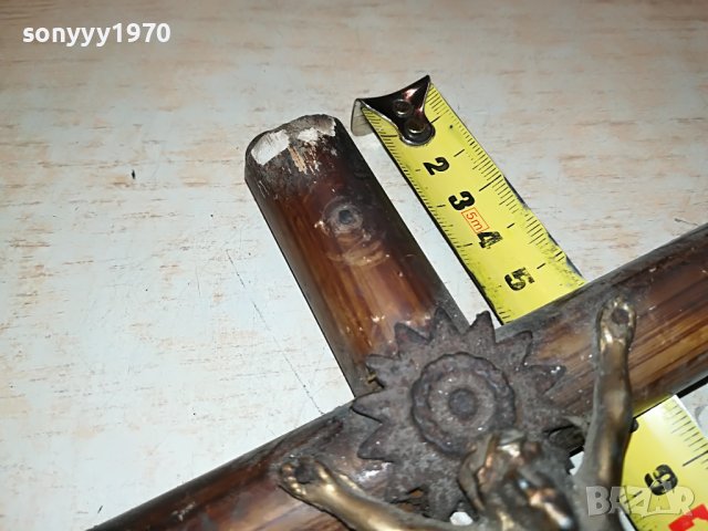 КРЪСТ С ХРИСТОС ОТ ГЕРМАНИЯ 0306232042M, снимка 8 - Антикварни и старинни предмети - 40939268