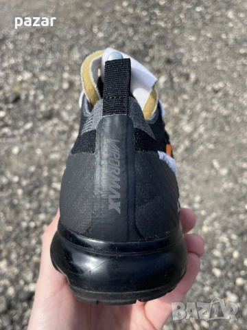 NIKE OFF-WHITE The Ten AIR VaporMax AA3831 Оригинални Маратонки 41.5-42 26.5см, снимка 7 - Маратонки - 50980555