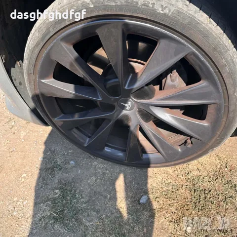 Tesla model S , X джанти 21 цола, снимка 4 - Гуми и джанти - 56153372