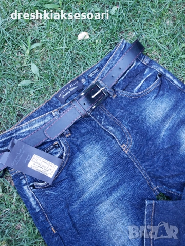 Еластични дънки philipp plein, снимка 2 - Дънки - 51497419