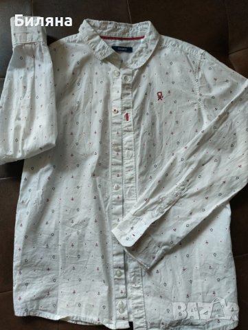 Детска риза Okaidi 140 см, снимка 1 - Детски ризи - 40777379